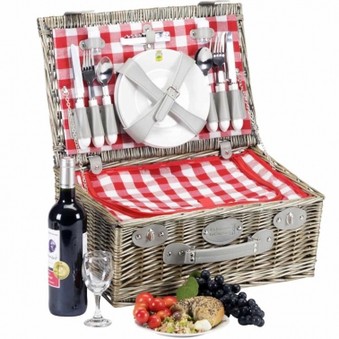 º¸³Ã ÇÇÅ©´Ð¹Ù±¸´Ï ¸¶¸¦¸® 4Àοë Picnic Basket MARLY for 4 people P-1914