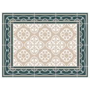 [2 1Ʈ]  ̺Ʈ  ׸ 40 X 30 cm CONTENTO Placemats Frame Green 40 X 30 cm 868328