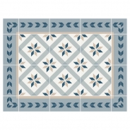 [2 1Ʈ]  ̺Ʈ Ŭ  40 X 30 cm CONTENTO Placemats Classic Blue 40 X 30 cm 868005