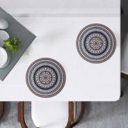 [2 1Ʈ]  ̺Ʈ ޶   38 cm CONTENTO Placemats Mandala Blue  38 cm 868053