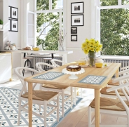[2 1Ʈ]  ̺Ʈ Ŭ ο 40 X 30 cm CONTENTO Placemats Classic Yellow 40 X 30 cm 868357