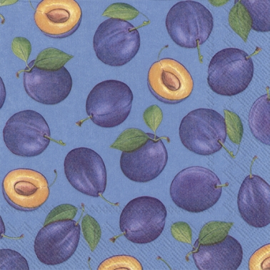 ÀÌ¾î ÆäÀÌÆÛ ·±Ä¡³ÀŲ Ǫ·é ÀڵΠIHR PLUMS BLUE Lunch Tissue L746140