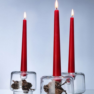À¯·´ ¾ØÆ½ÃÊ ·¹µå 5°³ÀÔ 250x22mm Candles 250x22mm 5pcs Red 351327_Red
