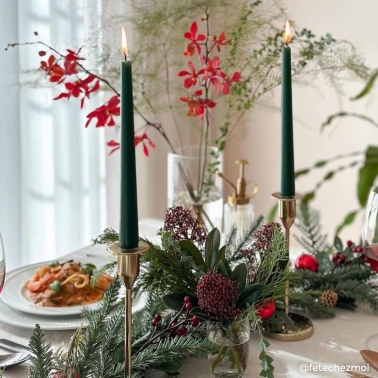 À¯·´ ¾ØÆ½ÃÊ ÇåÅÍ ±×¸° 5°³ÀÔ 250x22mm Candles 250x22mm 5pcs Hunter Green 351325_HuG