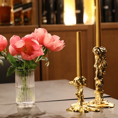 Æú½ºÆ÷ÅÙ µå¸³ ĵµéȦ´õ °ñµå S 14cm 1°³ Pols Potten Drip candle holder Gold S 390-225-133