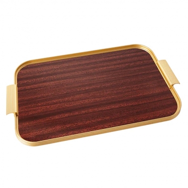 [ɼ]  l ̸ ̳Ʈ Ʈ ̵,  ȣ Kaymet Ribbed Tray Laminate Mahogany S16, S18