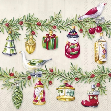 ÀÌ¾î ÆäÀÌÆÛ ·±Ä¡³ÀŲ Å©¸®½º¸¶½º Àå½Ä IHR CHRISTMAS GARLAND Lunch Tissue L1026760