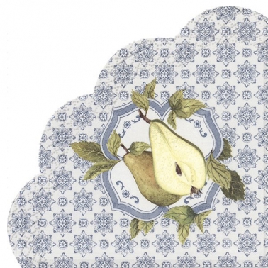 ÀÌ¾î ÆäÀÌÆÛ ·Ðµµ³ÀŲ Æä¾î ºí·ç IHR PEAR ON THE FLAG blue Rondo Tissue R877940