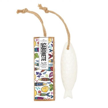 [1] īں ֹ  80g Castelbel Sardine 80g soap on a rope 1-0030